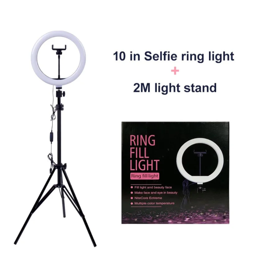 LED FILL RING LIGHT 10 INCHES