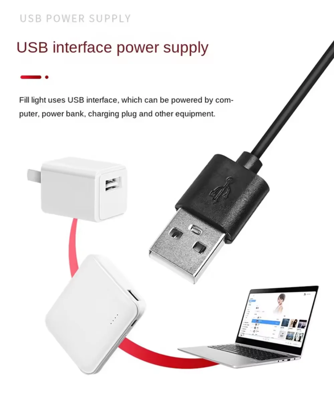 Desktop ring light 6 inches image 3