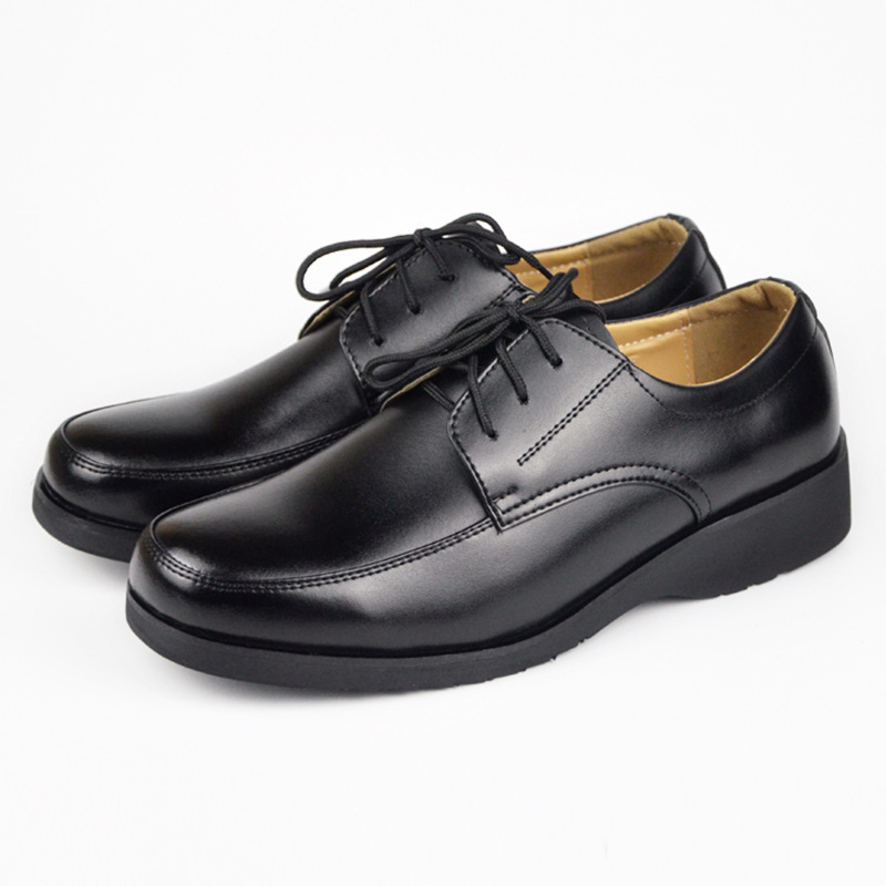 Dress Leather Shoes Cowhide Shoes Men's and Women's Office Business Casual Shoes Security Leather Shoes