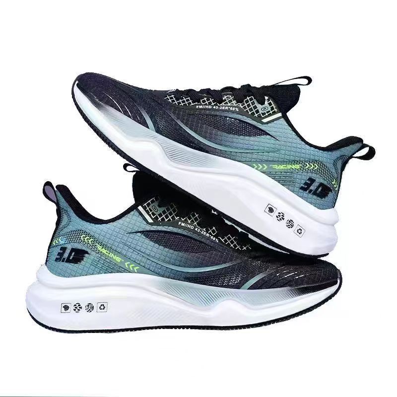 Soft Sole Spring All-match British Contrast Color Wholesale Running Shoes Teenager Trendy Shoes plus size Sports Men's Shoes image 4