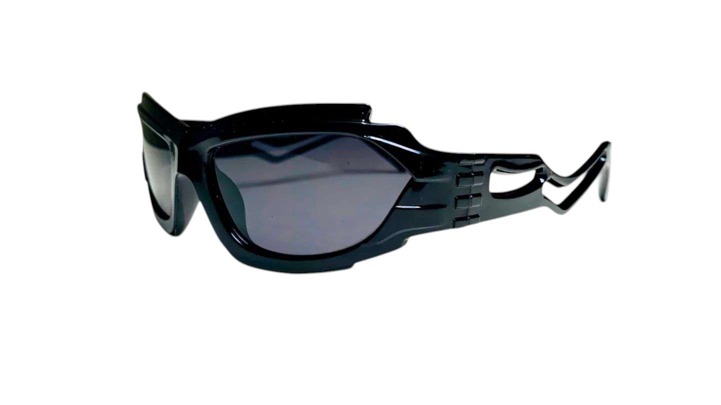 Balenciaga Spike Rectangle Sunglasses