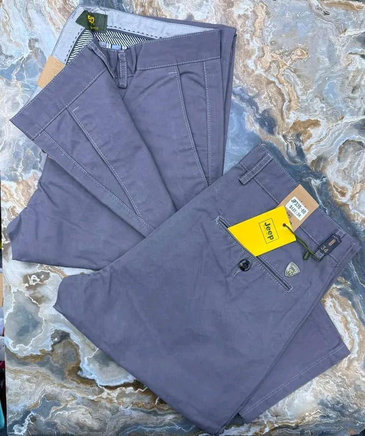 Khaki trouser image 2