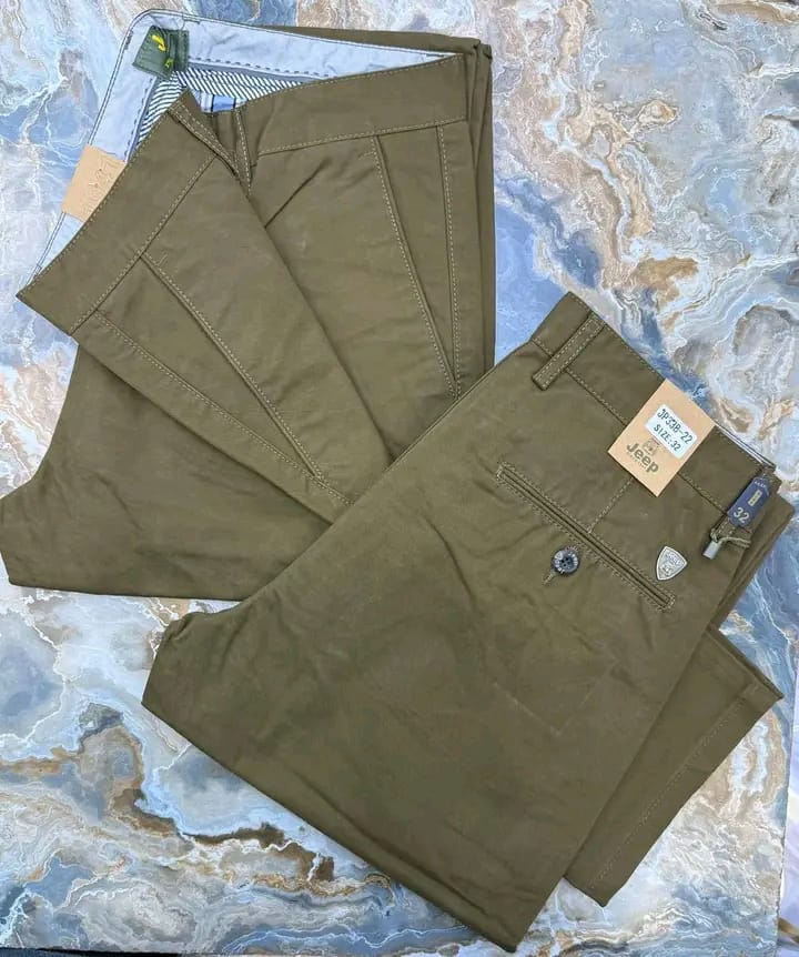 Khaki trouser image 5