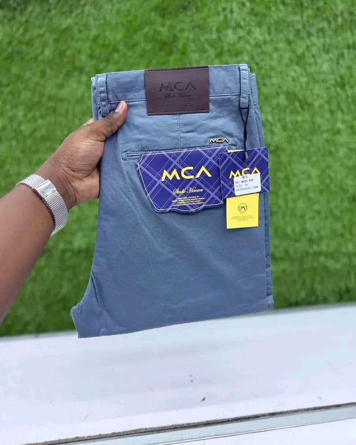 Khaki trouser image 6