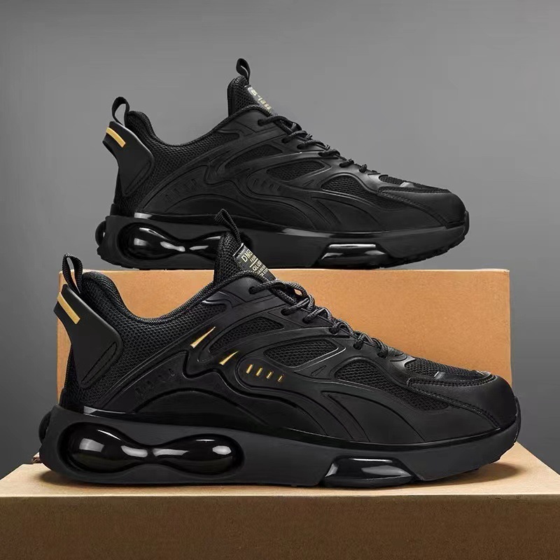 Trendy New Men's Casual Shoes Air Cushion Popcorn Dad Shoes Running Shoes Youth Student Sports Running Shoes image 1