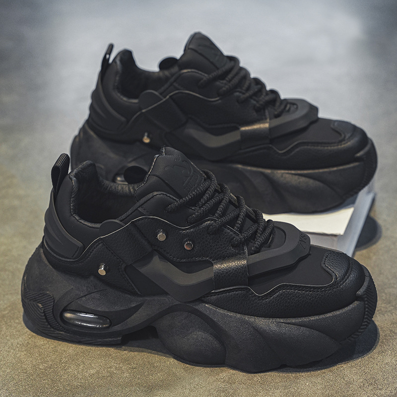 Cross-Border Plus-Size Men's Shoes 2026 Tiktok Hot-Selling New Trendy Dad Shoes Sports Fashion Versatile Wear-Resistant image 1